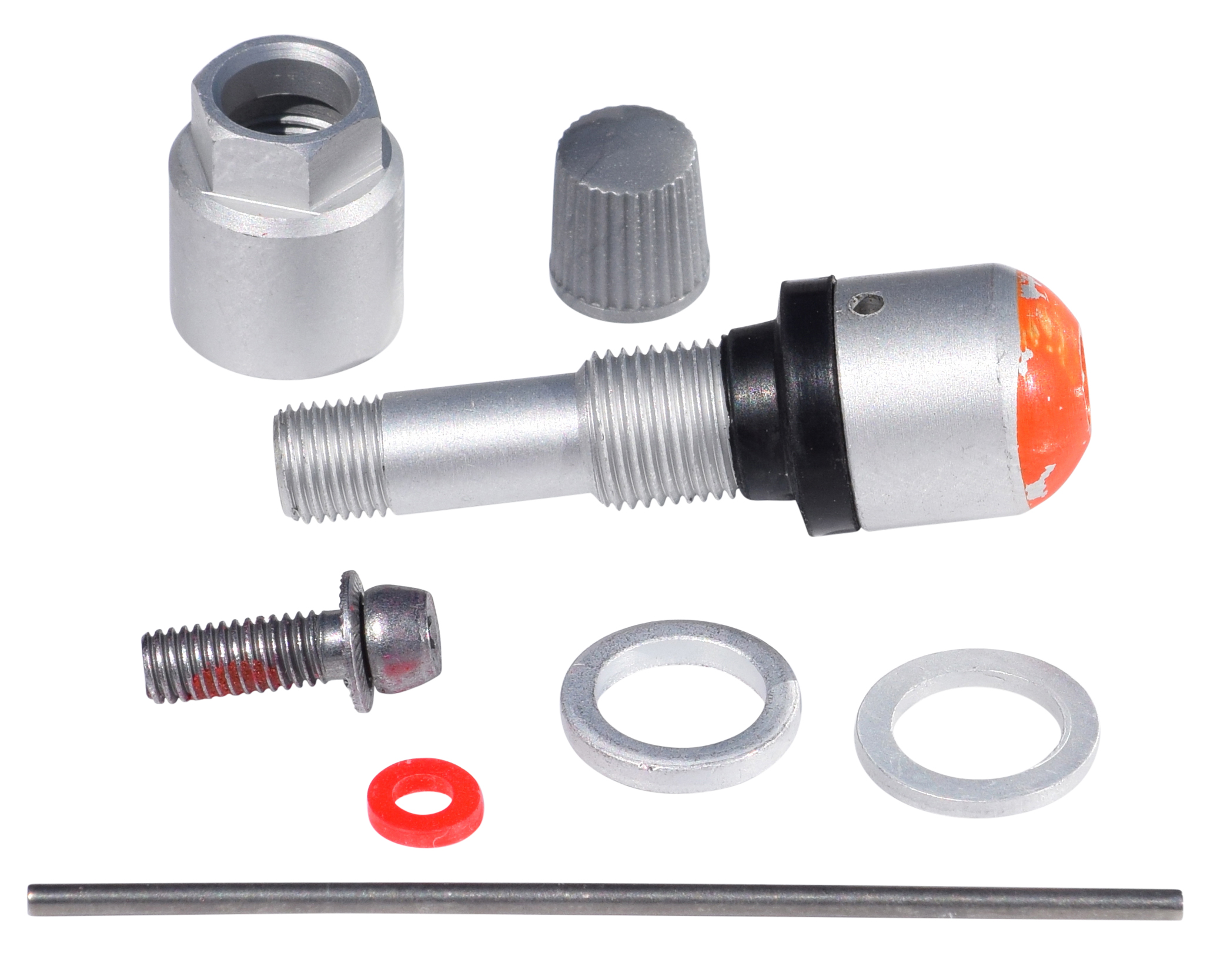 Box of 10, TPMS Service Kit - Huf (Beru) Gen I, 51 mm Orange Box of 10, TPMS Service Kit - Huf (Beru) Gen I, 51 mm Orange