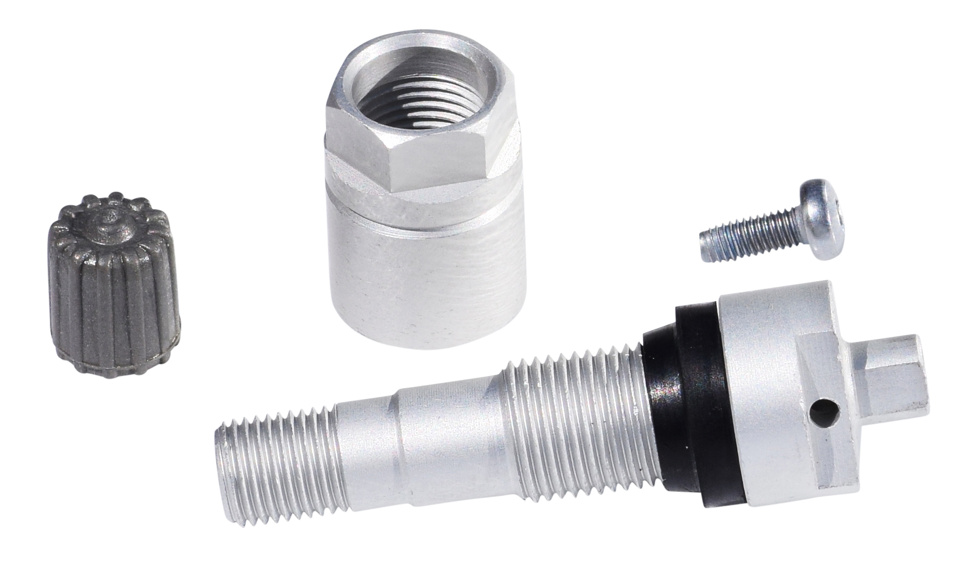 Box of 10, Aluminum valve stem replacement for Schrader Snap-in GM, Ford, Chrysler and RITE-SENSOR® Box of 10, Aluminum valve stem replacement for Schrader Snap-in GM, Ford, Chrysler and RITE-SENSOR®