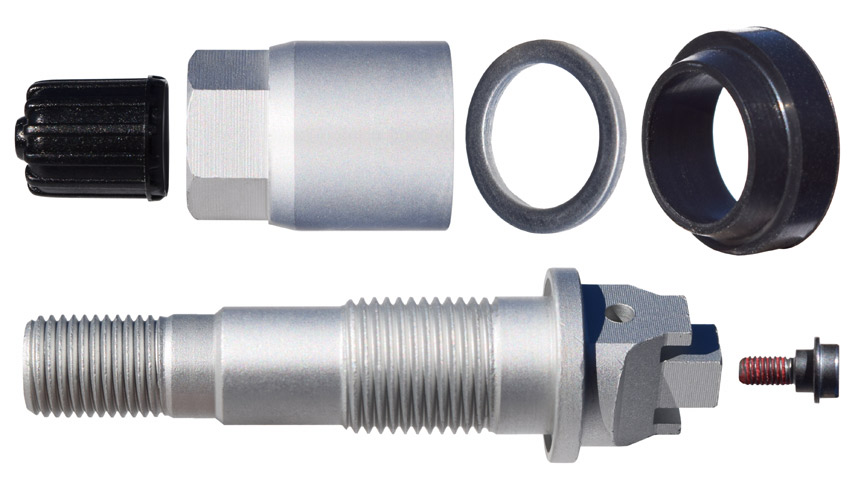 Box of 10 TPMS Service Kit - Aluminum valve stem for Toyota (2020 Corolla w/steel wheels), Lexus (2020 Lexus ES/RX) Box of 10 TPMS Service Kit - Aluminum valve stem for Toyota (2020 Corolla w/steel wheels), Lexus (2020 Lexus ES/RX)