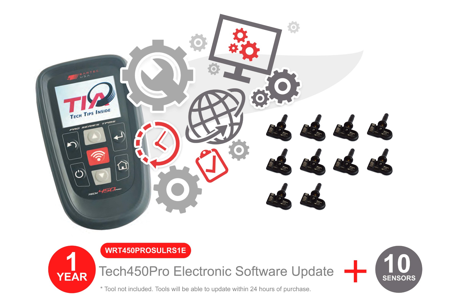 Electronic - 1 Year Software License for the Tech450PRO w/10 RITE-SENSORS Electronic - 1 Year Software License for the Tech450PRO w/10 RITE-SENSORS