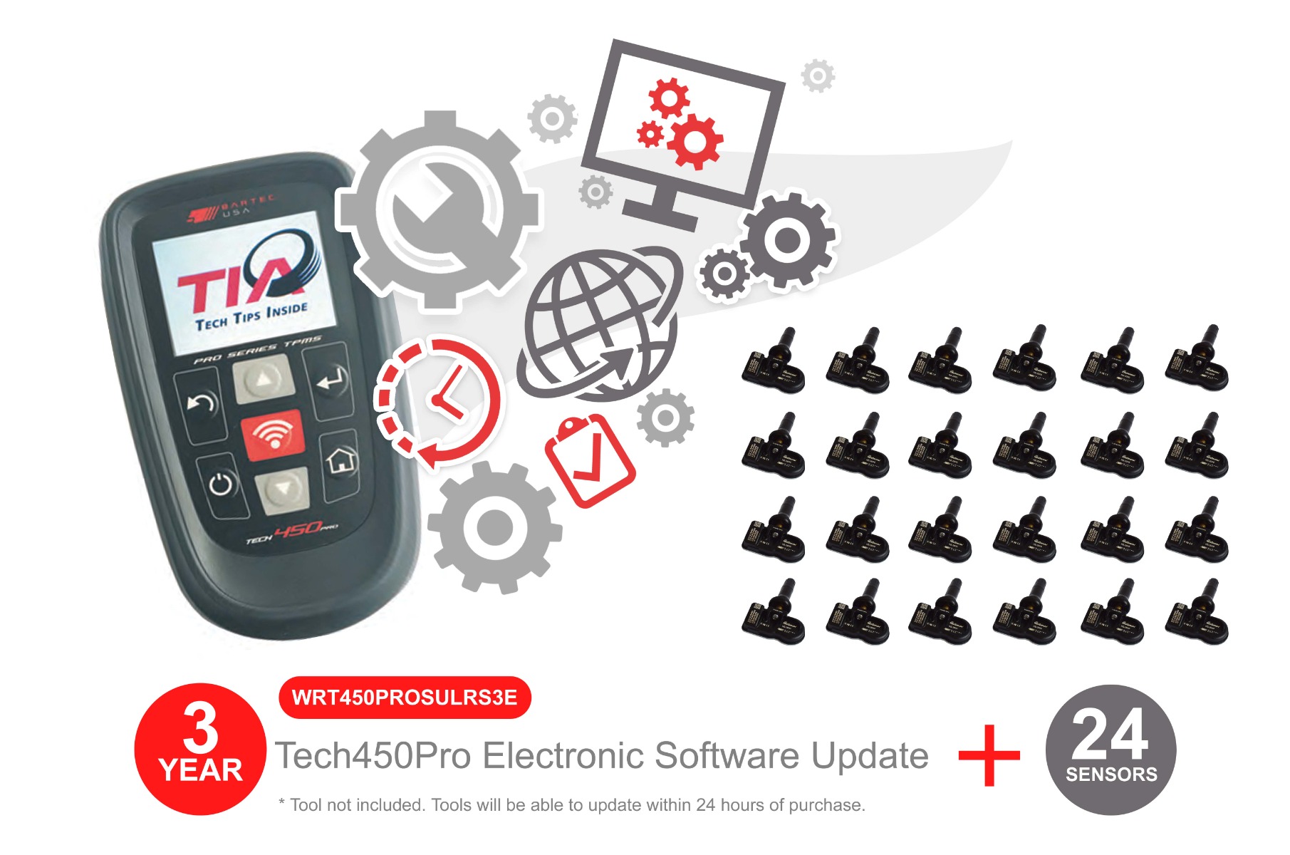 Electronic - 3 Year Software License for the Tech450PRO w/24 RITE-SENSORS Electronic - 3 Year Software License for the Tech450PRO w/24 RITE-SENSORS
