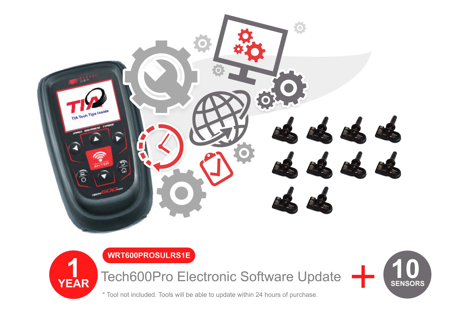 Electronic - 1 Year Software License for the Tech600PRO w/10 RITE-SENSORS Electronic - 1 Year Software License for the Tech600PRO w/10 RITE-SENSORS
