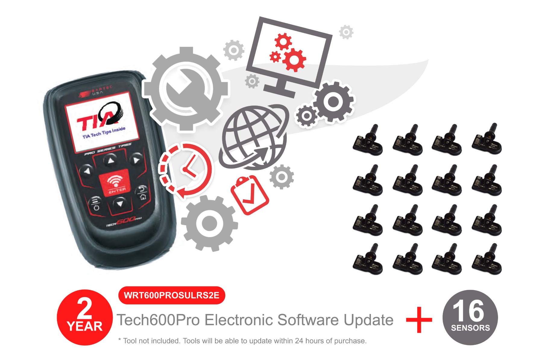 Electronic - 2 Year Software License for the Tech600PRO w/16 RITE-SENSORS Electronic - 2 Year Software License for the Tech600PRO w/16 RITE-SENSORS