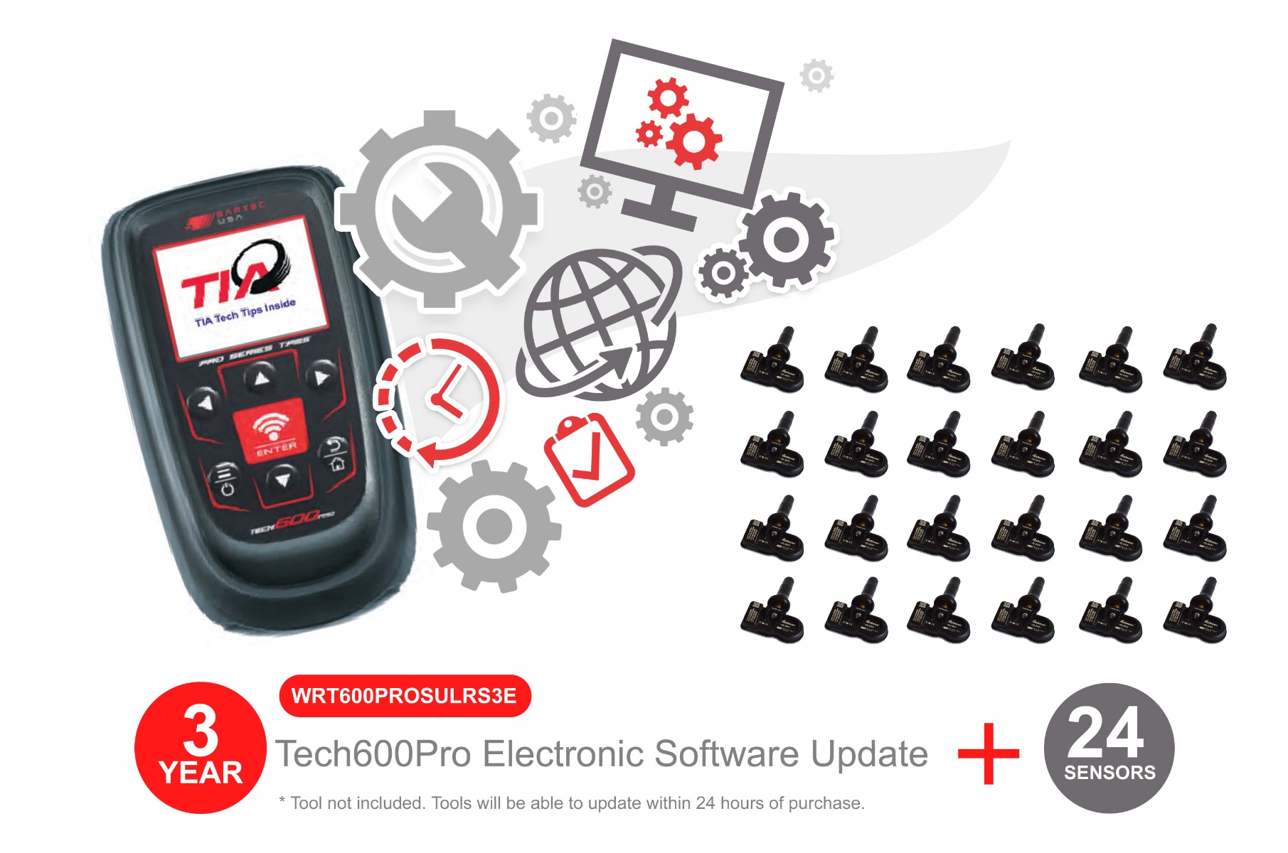 Electronic - 3 Year Software License for the Tech600PRO w/24 RITE-SENSORS Electronic - 3 Year Software License for the Tech600PRO w/24 RITE-SENSORS