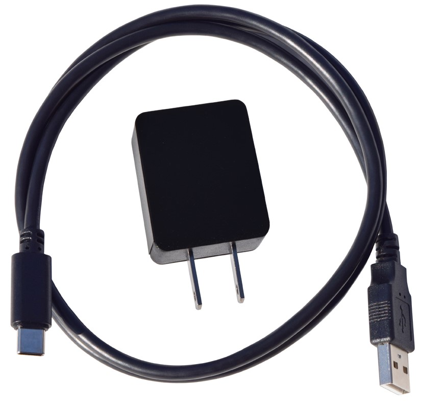 Power Supply (wall mount plug) and USB-C cable for the TechRitePRO tool Power Supply (wall mount plug) and USB-C cable for the TechRitePRO tool