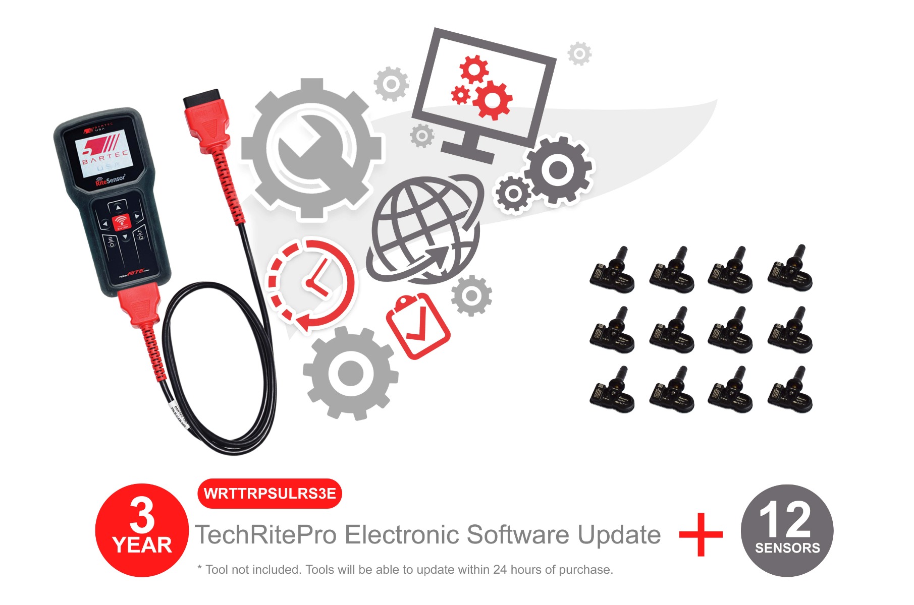 Electronic - 3 Year Software License for the TechRitePro w/12 RITE-SENSORS Electronic - 3 Year Software License for the TechRitePro w/12 RITE-SENSORS